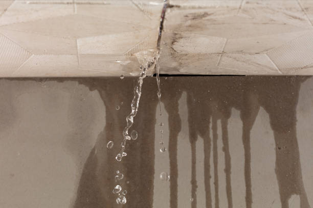 Professional Water Damage Restoration technician working in Lake Pleasant, MA